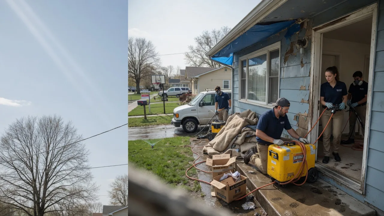 Basement Flood Cleanup in Findlay, IL near me